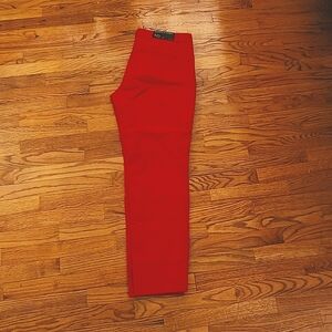 BNWT Banana Republic Red Crop Pants - size 10